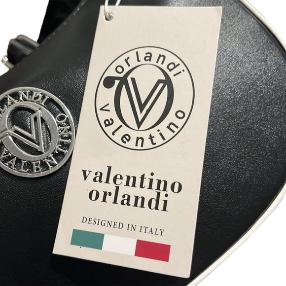 Valentino Orlandi 2 pc Set Monogram Crossbody with Matching Wallet New with tags - Picture 11 of 15